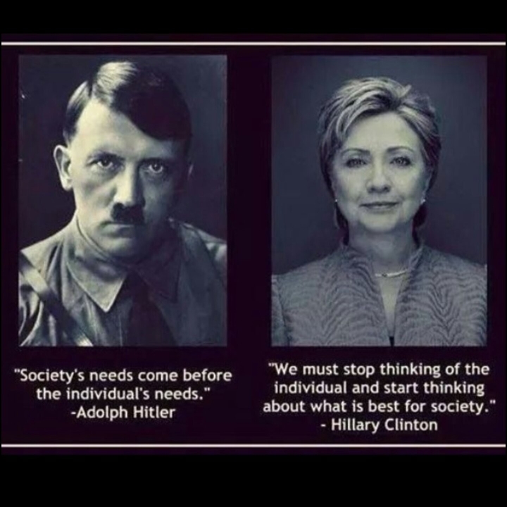 Quotation from Hillary which is very similar to quotation from Adolf