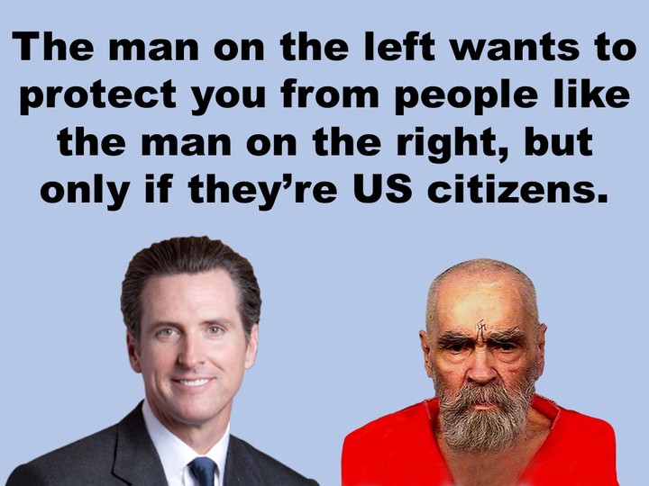 Newsom Wants to Protect You from Killers, If They’re Citizens