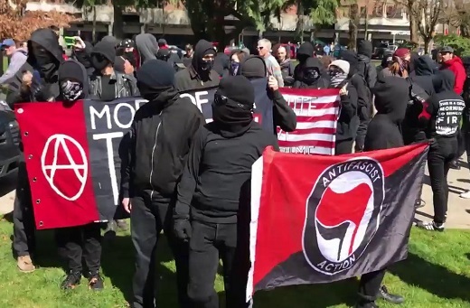 Antifa Threatens President Trump