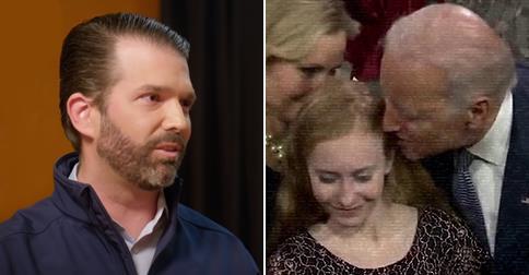 Media giants try to shame Don Jr into silence over 'creepy Joe' 