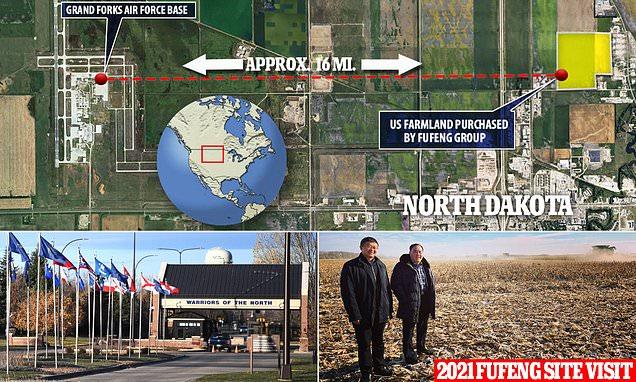 China bought 300 acres in North Dakota 20 minutes from military 