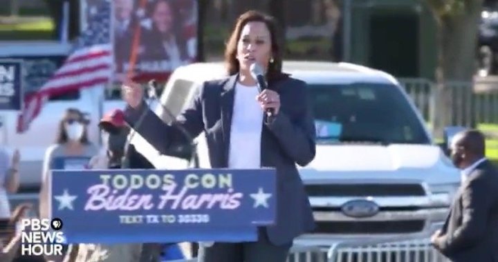 Kamala Harris Tells Latinos in Texas: &quot;Joe Biden and I Are About