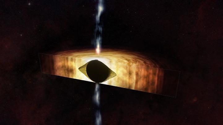 Cosmic Super Bowl? The Milky Way's black hole is shaping spaceti