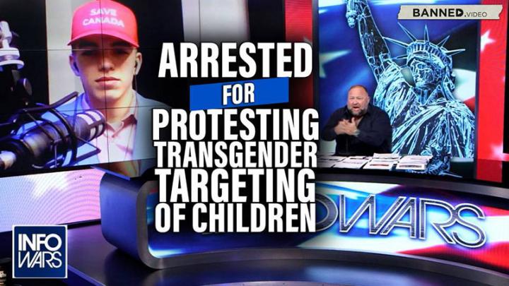 Catholic Teen Arrested for Protesting Trans Targeting of Childre