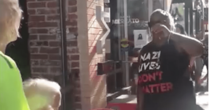 BLM Group Harasses Elderly Diners by Chugging Their Drinks...Sma