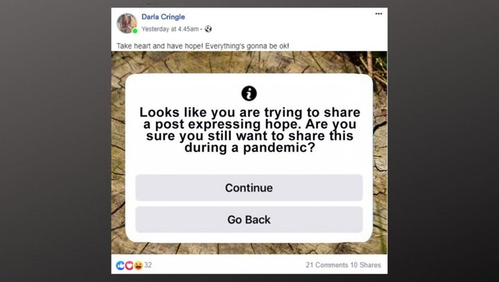 Facebook Announces It Will Now Add Warnings To Any Posts Express