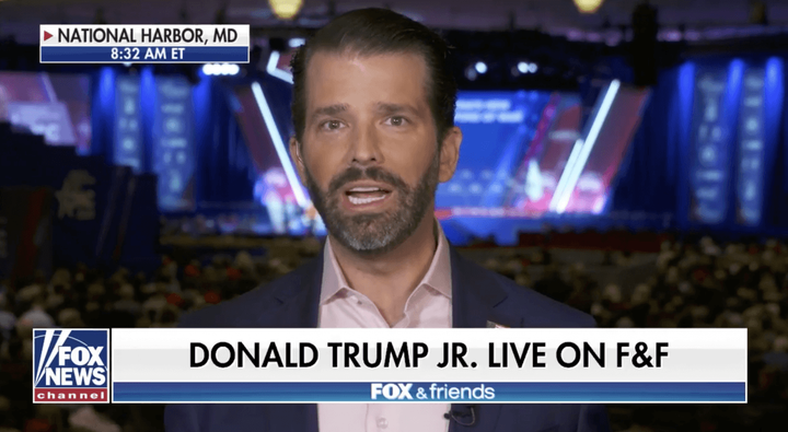 Donald Trump Jr. takes a stand for Christians after NYT tries to