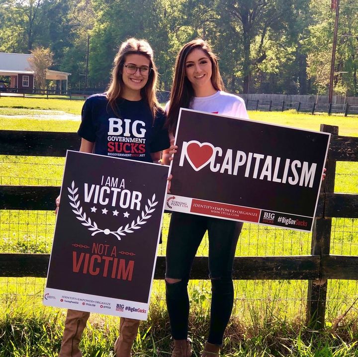 Turning Point USA on Instagram: “Be A VICTOR, Not A Victim! #VictorNotVictim #BigGovSucks #TPUSA #iHeartAmerica #SocialismSucks #iHeartCapitalism”