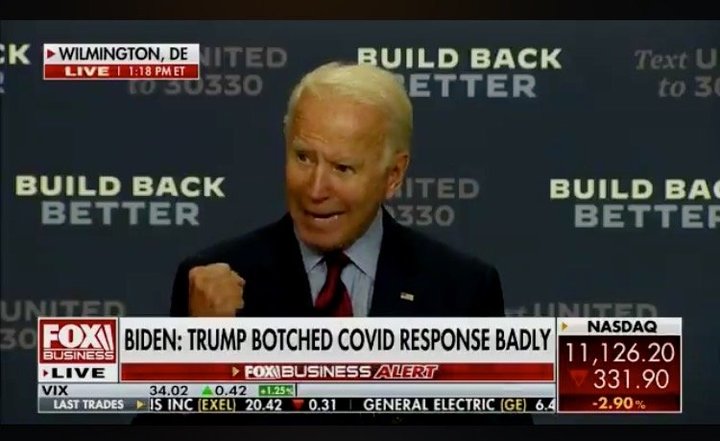 Biden Botches Dramatic Line as 'Reporters' Ask Him Softball Ques