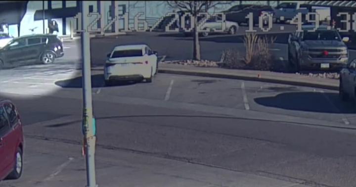 Video shows how a car thief ruined the day for 3 robbery suspect
