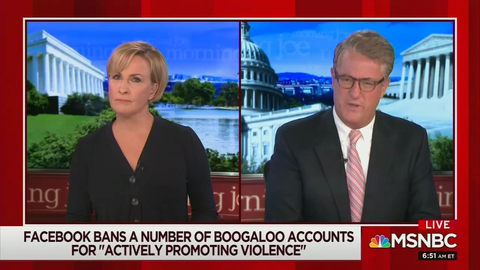 Scarborough Steps Up His 2020 Election Interference With Anti-Fa