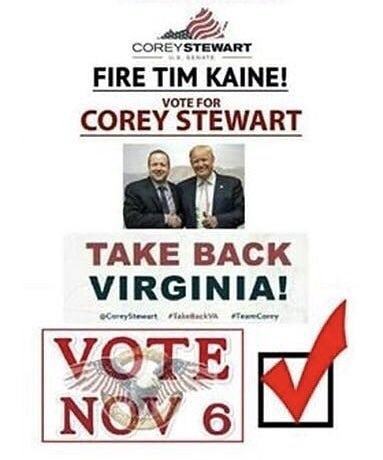 Freddy Lent on Instagram: “#Virginia #StewartForSenate #Donate2KAG #Vote2KAG #MidtermElections #RedWave2018”