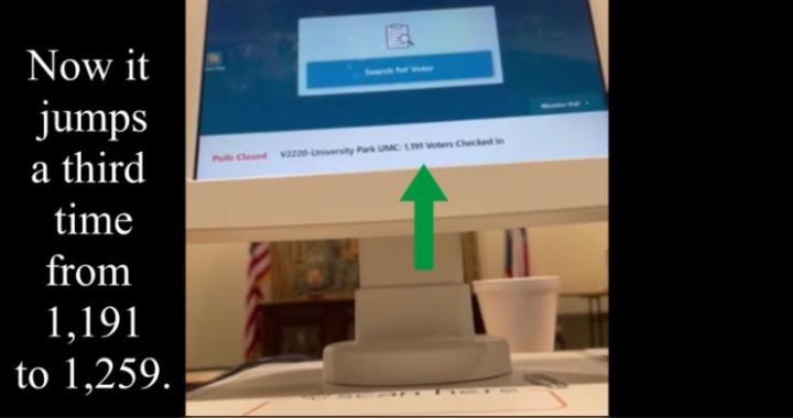 Evidence Captured In Real Time Of Poll Pads Adding Hundreds Of V