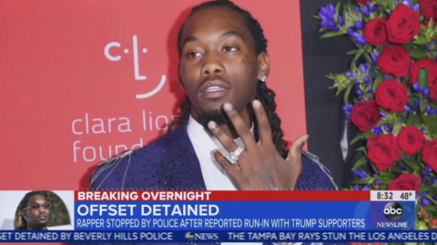 ABC Upset Rapper Detained After Gun Brandished at Trump Supporte