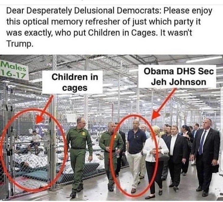 republic45 on Instagram: “FOLLOW ME @WALKAWAYMOVMENT. . . . here is some #reality for the folks who think trump is putting kids in cages.... . . . I know by nature…”