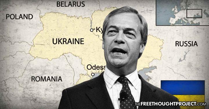 Watch Nigel Farage Desroy the Entire Ukraine Narrative in Under 