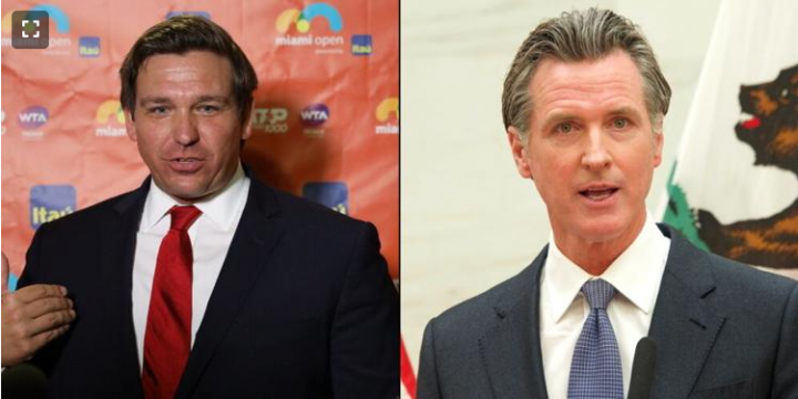 Gavin Newsom Challenges Ron DeSantis To A Debate On CNN: &quot;Name T