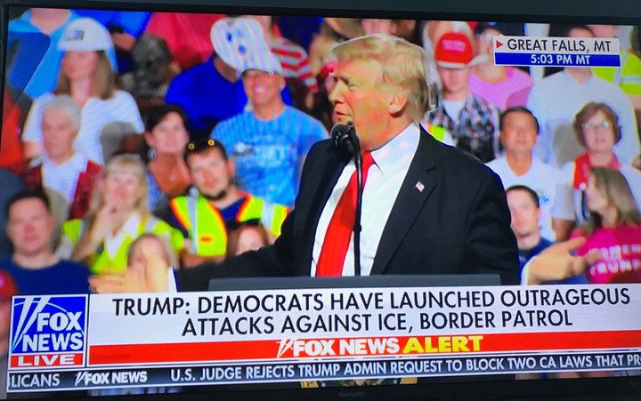 Eric Trump on Twitter: ".⁦@realDonaldTrump⁩ is killing it!! #OnFire #Montana 