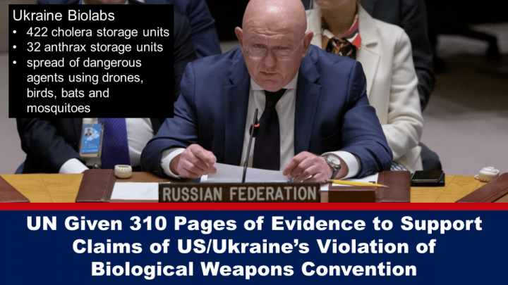 UN Given 310 Pages of Evidence to Support Claims of US/Ukraine’s