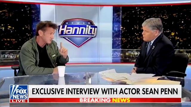 Sean Penn to Hannity: U.S. Mustn't Be 'Intimidated' From Using N