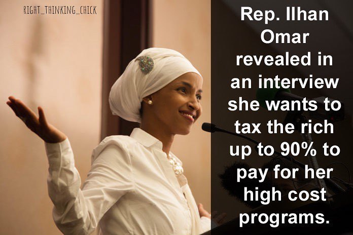 Right Thinking Chick on Instagram: “To all the Democrat Politicians out there: It’s. Not. Your. Money. . . . #Taxes #IlhanOmar #Omar #Democrats #Wealthy #Medicare #Healthcare…”