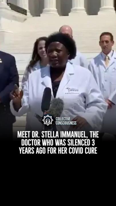 Collective Consciousness on Instagram: "She was fined and silenced for saying that Hydroxychloroquine, a treatment used for Malaria, Lupus and Rheumatoid Arthritis, could also cure COVID-19. Her success rate proves her point.  • • • #faucifraud #covid #hy