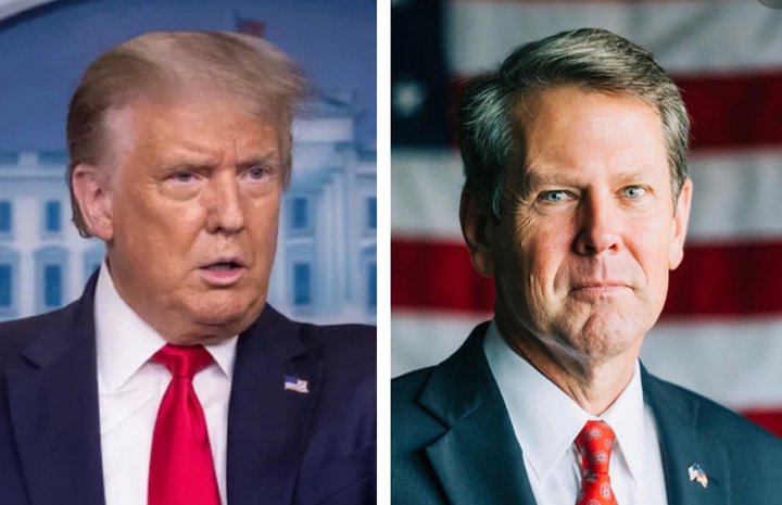 President Trump on Georgia Governor Brian Kemp: &quot;I'm Ashamed Tha