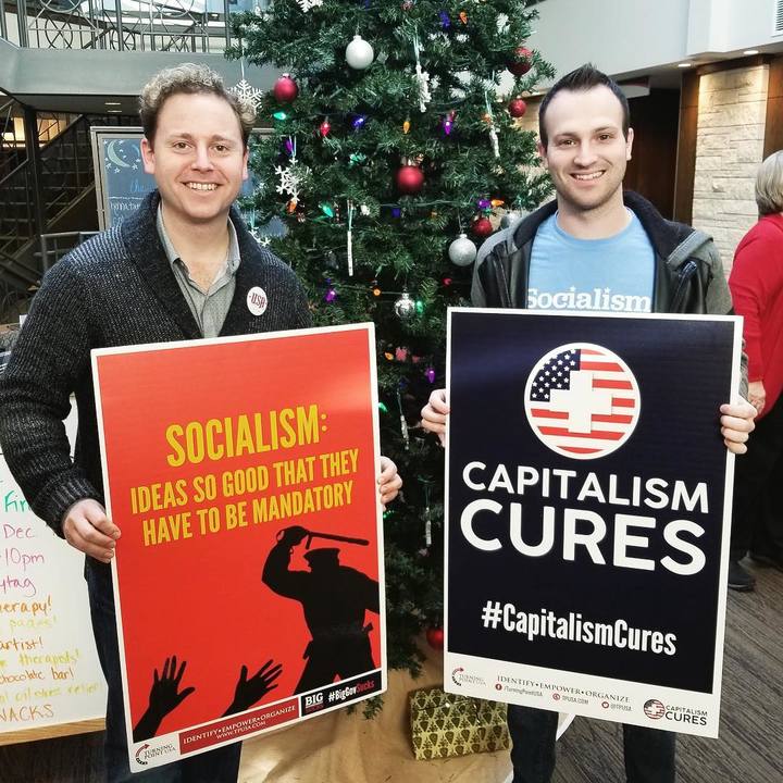 Turning Point USA on Instagram: “Capitalism CURES! #SocialismSucks #CapitalismCures #TPUSA #CommunismKills #iHeartAmerica”