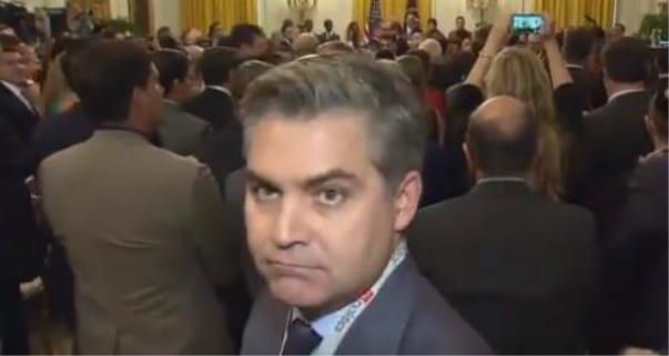 Jim Acosta is being asked if he’d care to revise Tuesday’s fact 
