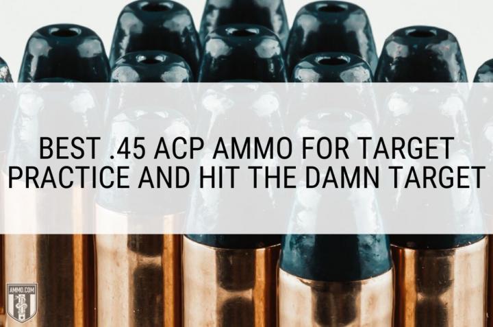 Top 5 Best 45 ACP Ammo for Target Practice: Obliterate the Bulls