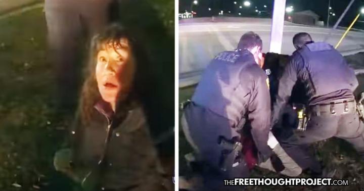 'Help! They’re Going to Kill Me!': Woman Begs for Help as Cops K