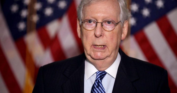 Mitch McConnell Rejects Trump's Claims of a Stolen Election at J