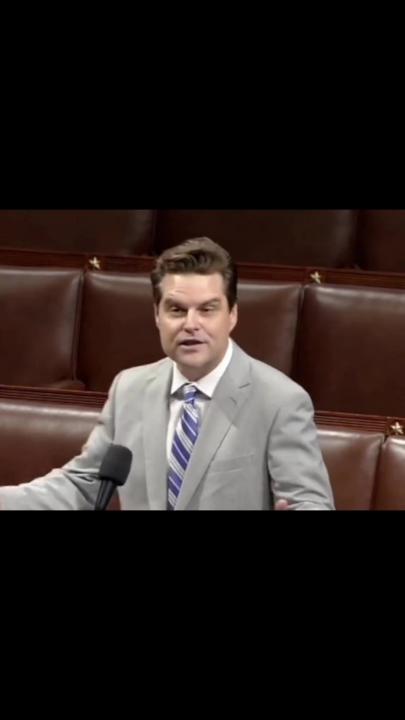 Matt Gaetz Going Off On Speaker McCarthy on the house Floor #fyp #blowthisup #mattgaetz #speakerofthehouse 