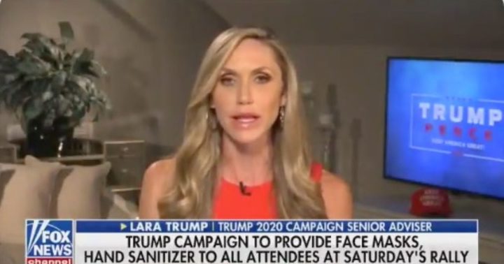 Lara Trump Slams the Media for Their Hypocrisy Over Trump Rally 