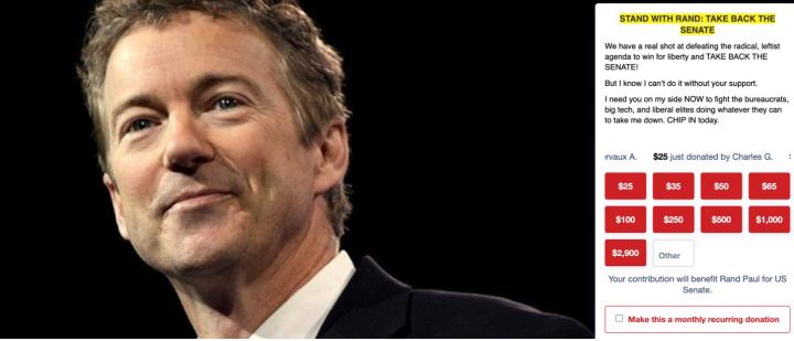 Nope, You Cannot Make This Up: Rand Paul Highlights Inflation Wh