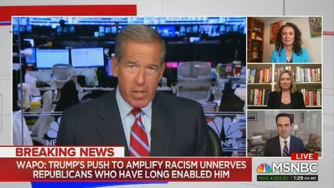 Disgraced Brian Williams Wonders When GOP Will Finally Break Fro