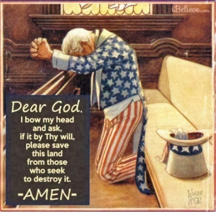 Linda Suhler, PhD on Twitter: "Dear God,
Thank you for answering our prayers.
A grateful Nation

#GodBlessAmerica