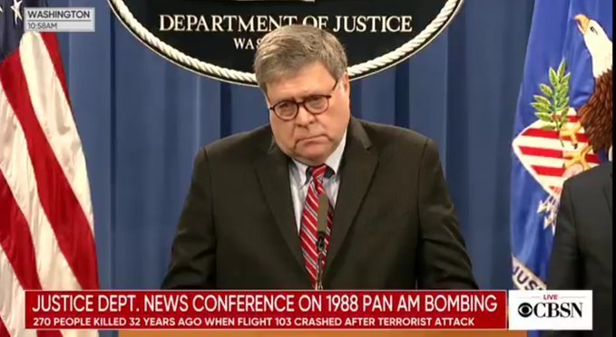 Bill Barr Did Not See Fraud Because He Refused To Look