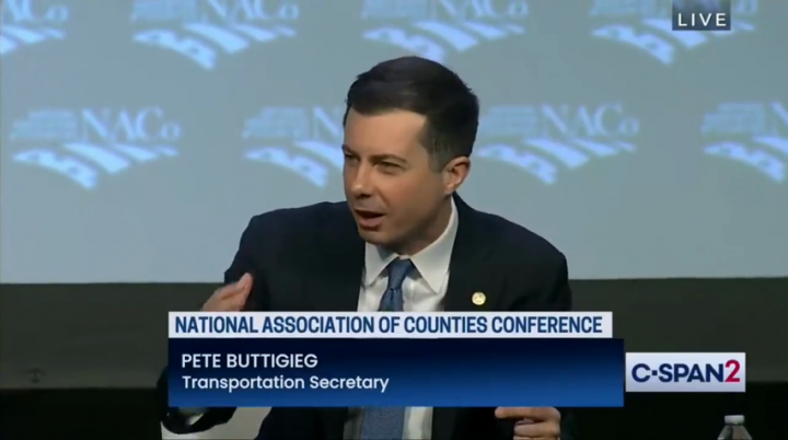Petey Buttplug Doesn’t Mention Ohio Derailment at Conference