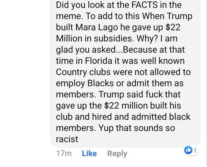 Catherine Purcell on Instagram: “In response to someone saying Trump is racist. #walkawaycampaign #americafirst #buildthewall #buildthedamnwall #trump2020 #trump #q #qanon…”