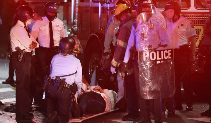 Trump ready to help Philadelphia police after 30 officers injure