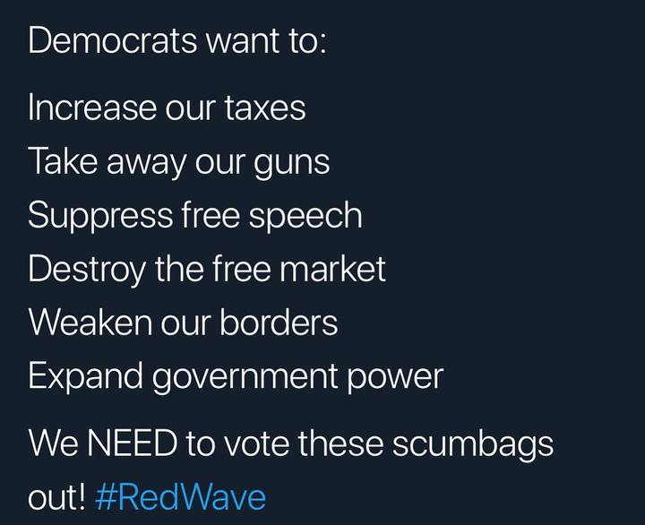 Savage Patriot Militia on Instagram: “Hate freedom? Simply vote Democrat! #redwave #liberallosers . . . . . #usa #america #freedom #politics #bluewave #liberal #conservative…”