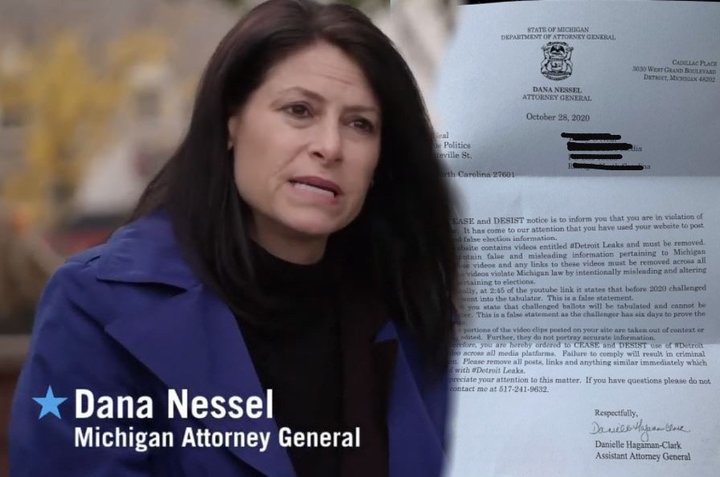 HUGE EXCLUSIVE: Michigan AG Dana Nessel Sends Cease and Desist O