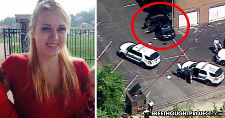 Undercover Cop Picks Up Mom, Pulls Car Next to Building So She C