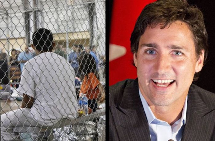 Trudeau, Who Trashed Trump On Child Detention, Caught Doing Same