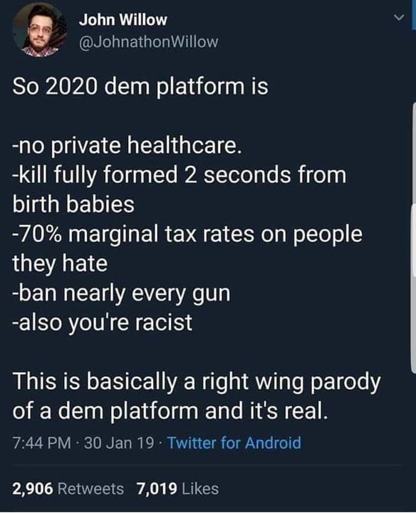 republic45 on Instagram: “Follow me @walkawaymovment Yup that's the dems 2020 message.... We must vote republican to get our country back. . . . . .. #walkaway…”