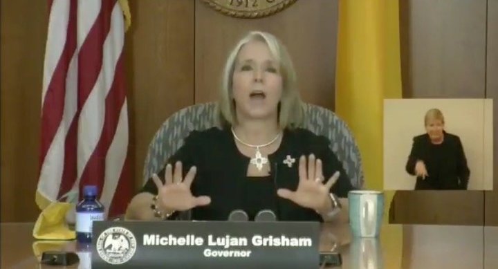 It's All Political - New Mexico Dem Governor Says Protests Are O