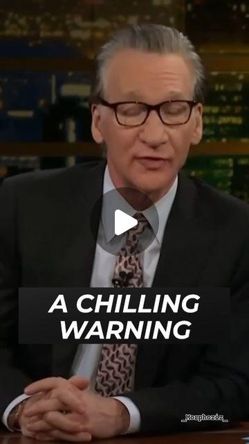 Zenitram Solrac | Bill Maher Makes the Crowd Go Quiet with This Chilling Warning

#usa #liberal #billmaher #strange #reasoning #warning #south #bordercrisi... | Instagram