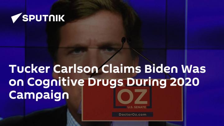Tucker Carlson Claims Biden Was on Cognitive Drugs During 2020 C