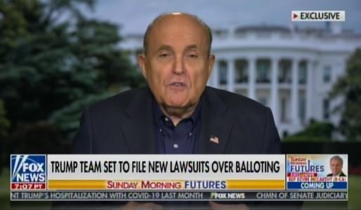 &quot;There Are Facts of Fraud&quot; - Rudy Giuliani: Trump Team to File L